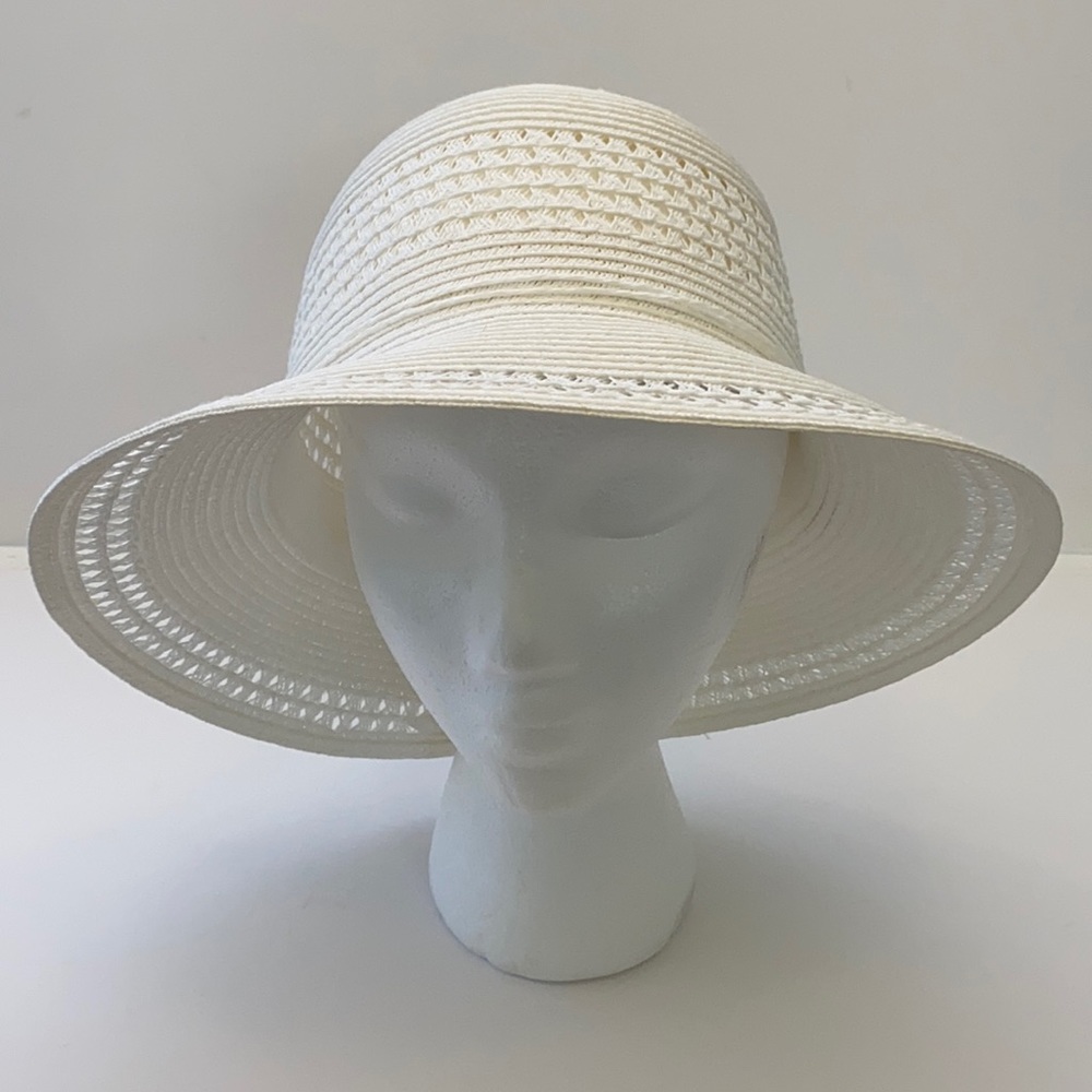 Nine West Women's Paper Straw Sun Hat